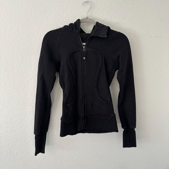 lululemon athletica Jackets & Coats Lululemon Black Scuba Jacket